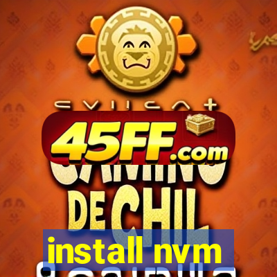 install nvm